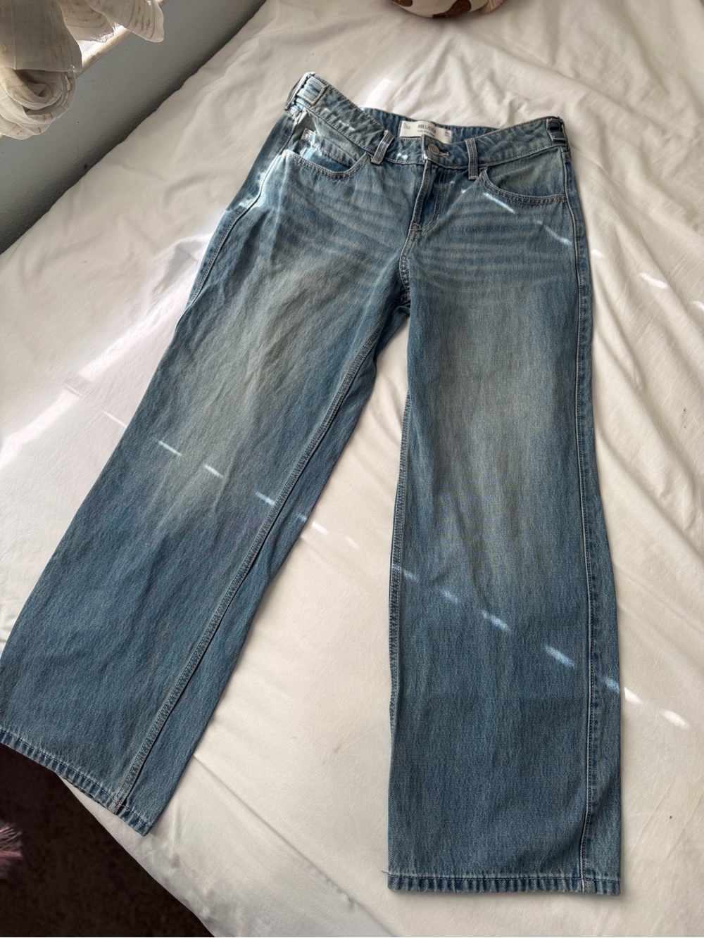 Hollister Light Blue Denim Jean Jacket